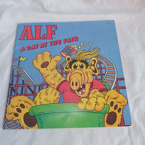 Vintage ALF A Day At The Fair 1987 Paperback Book